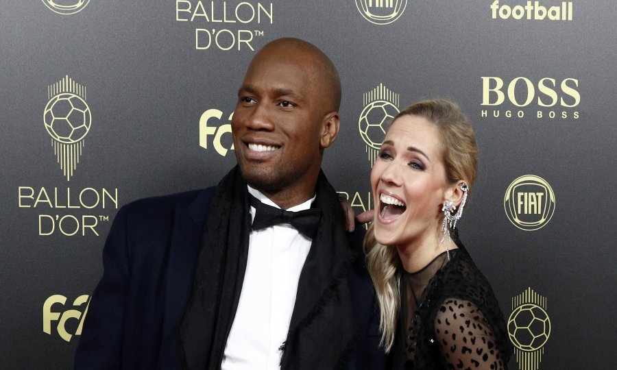 Didier Drogba i Sandy Heribert