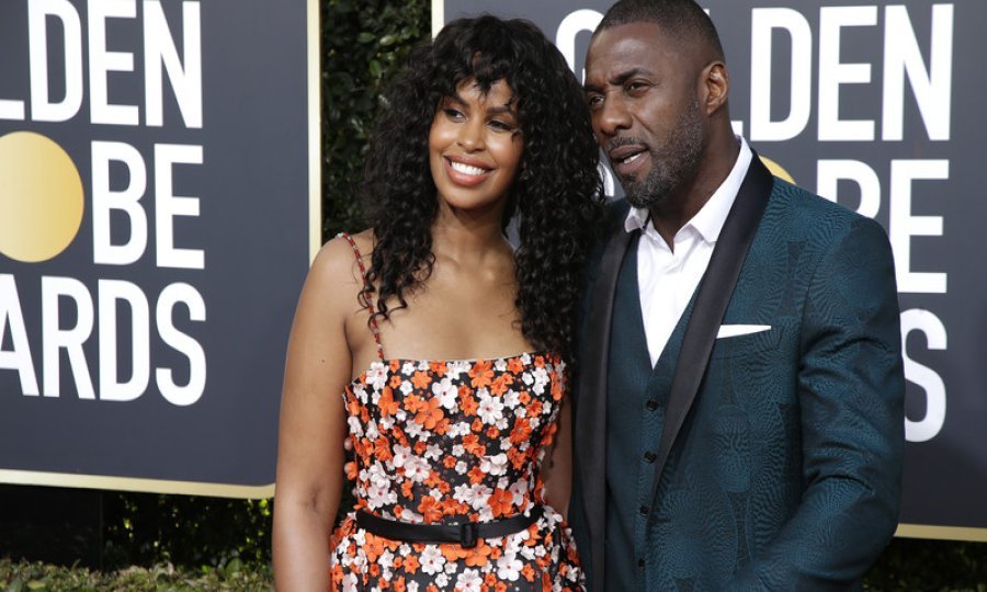 Sabrina Dhowre Elba i Idris Elba