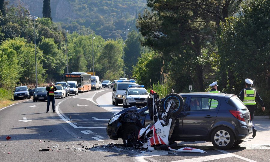 nesreća motociklist