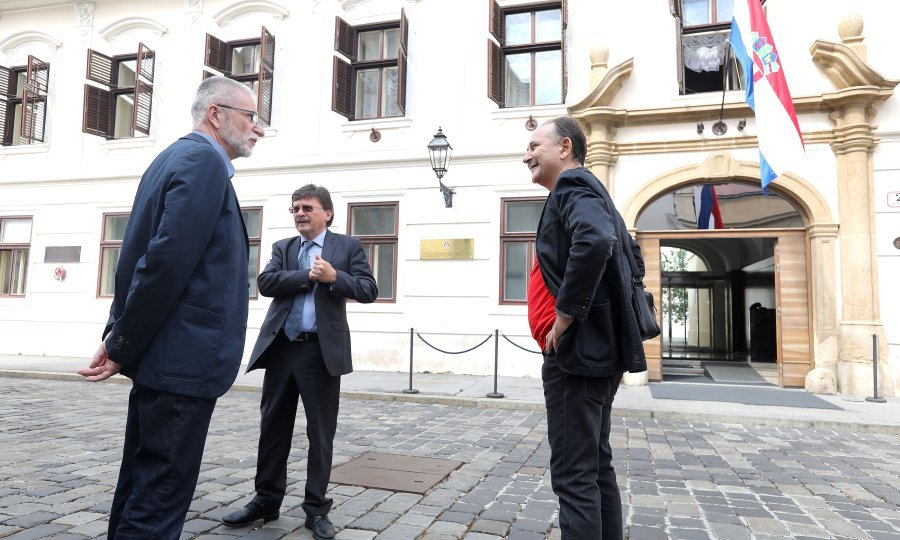 Vilim Ribić, Krešimir Sever i Mladen Novosel