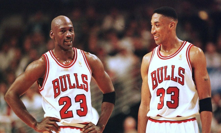 Michael Jordan i Scottie Pippen