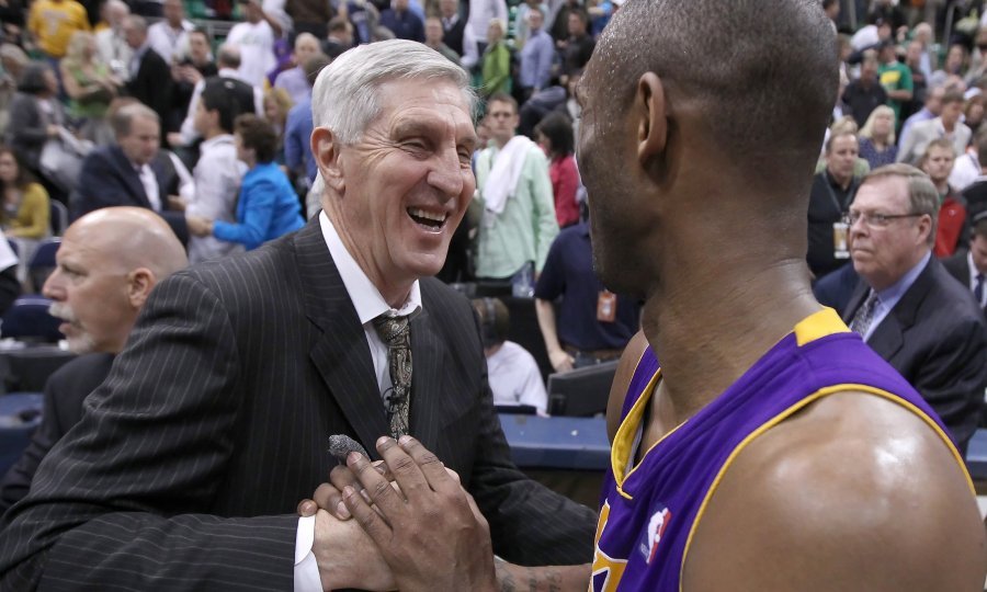 Jerry Sloan i Kobe Bryant