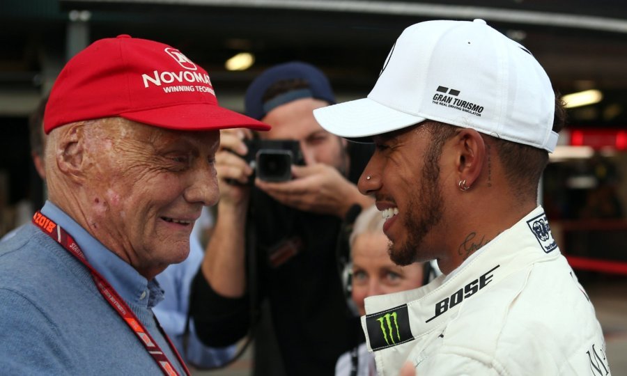 Niki Lauda i Lewis Hamilton