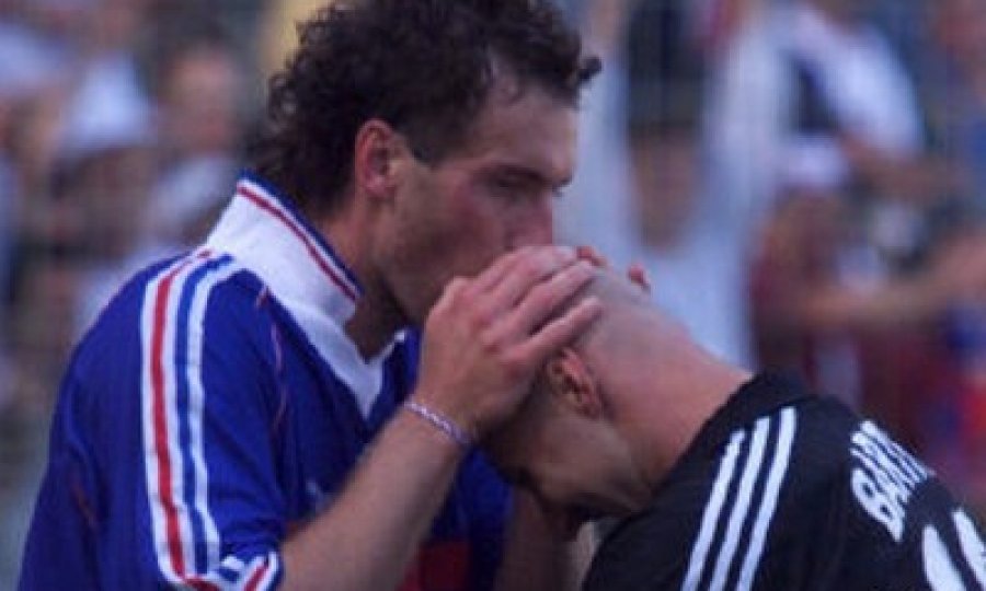 Laurent Blanc Fabien Barthez