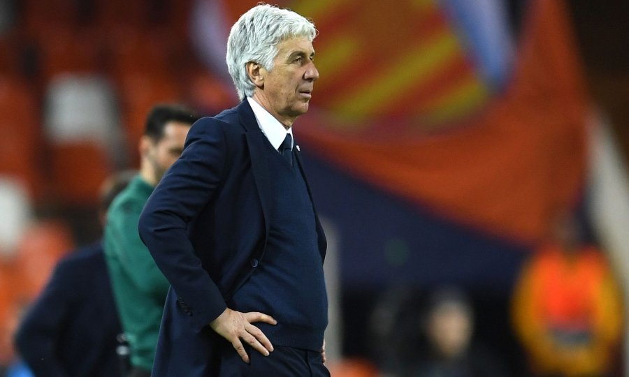Gian Piero Gasperini na utakmici 10. ožujka kod Valencije