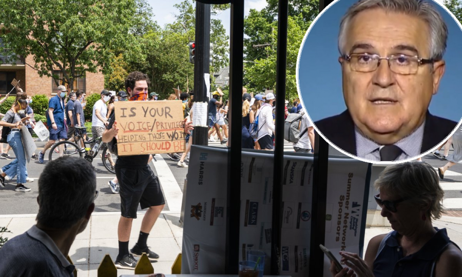Prosvjed u Washingtonu; Ivica Puljić