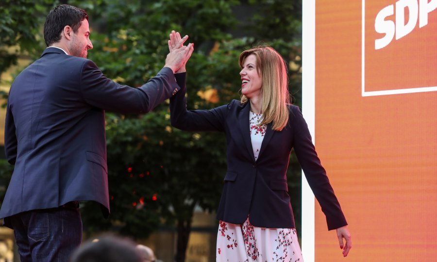 Davor Bernardić i Biljana Borzan