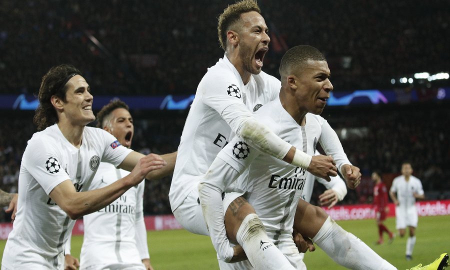 Edinson Cavani, Neymar, Kylian Mbappe