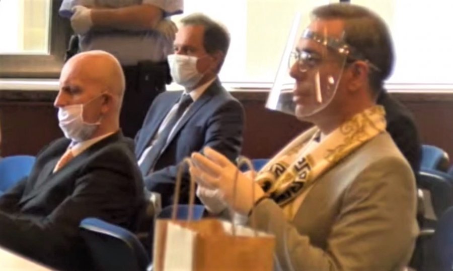 Jovanovski u trenucima izricanja presude