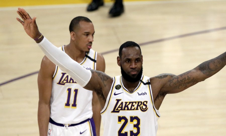 LeBron James i Avery Bradley