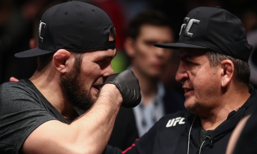 Khabib Nurmagomedov i Abdulmanap Nurmagomedov