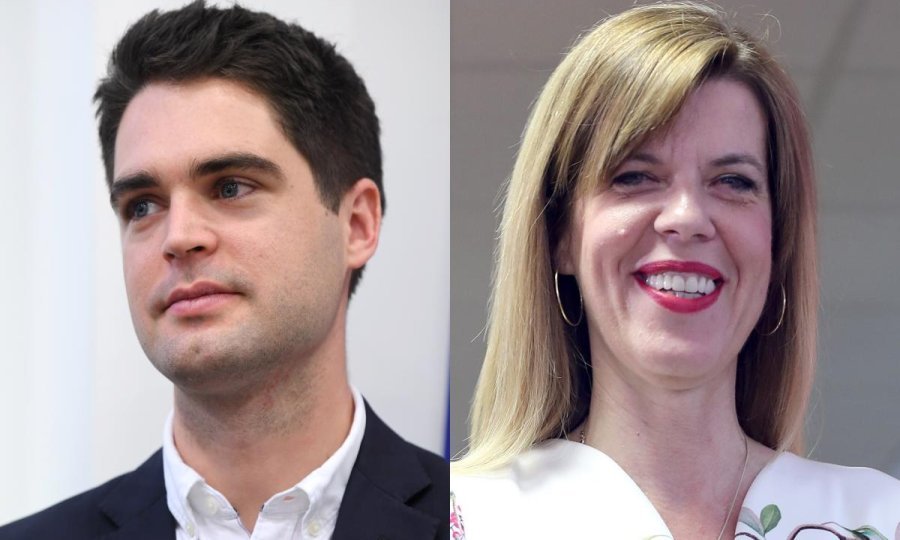 Karlo Ressler i Biljana Borzan