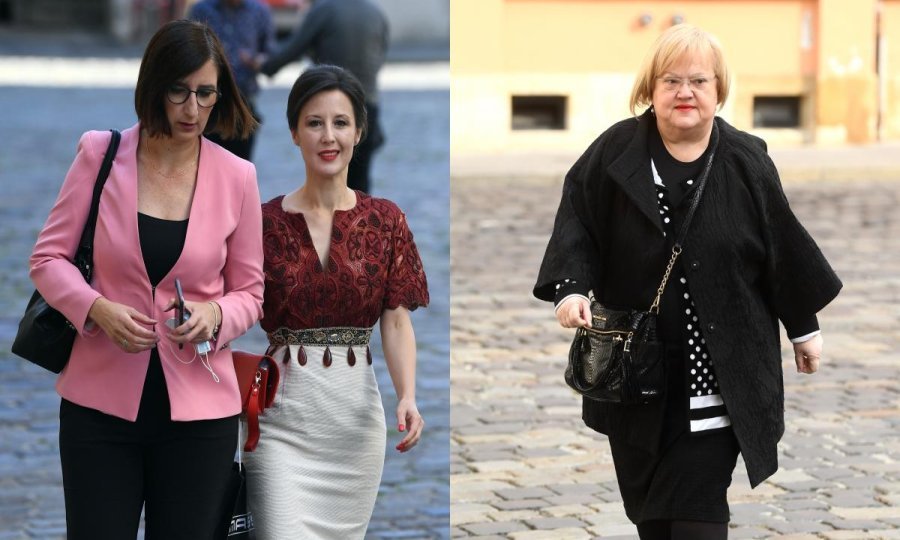 Marijana Puljak, Dalija Orešković i Anka Mrak Taritaš