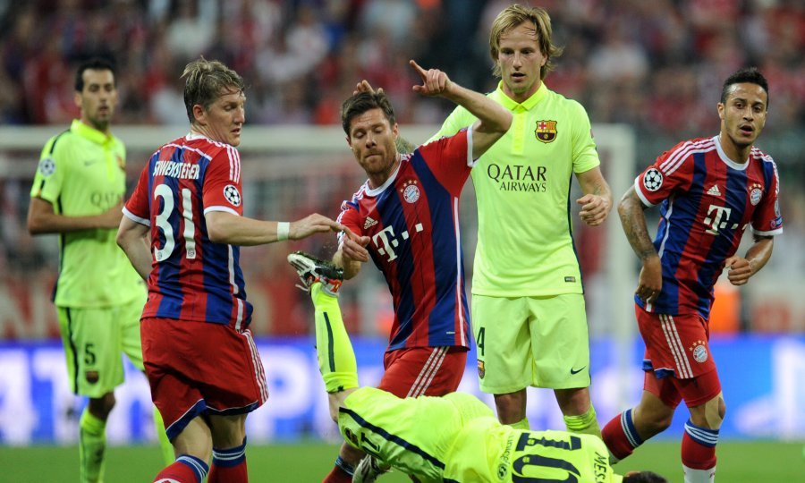 Okršaj Barce i Bayerna iz 2015. - Schweinsteiger, Alonso, Alcantara, Messi i Rakitić