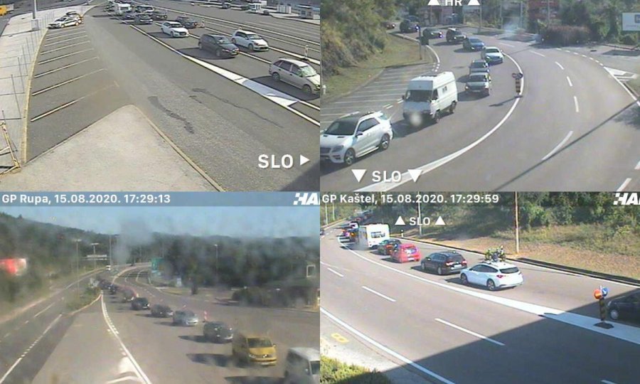 Na graničnim prijelazima prema Sloveniji gužve su trajale cijelu subotu