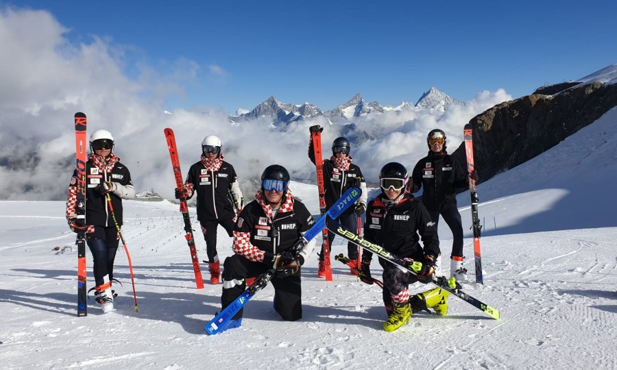 Hrvatski alpski reprezentativci i reprezentativke nastavili su sa snježnim pripremama