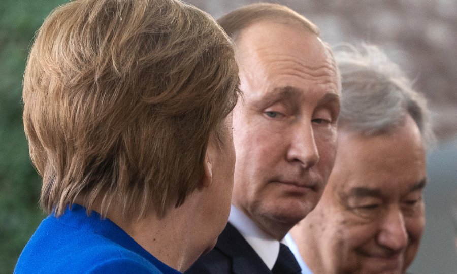Njemačka kancelarka Angela Merkel i ruski predsjednik Vladimir Putin
