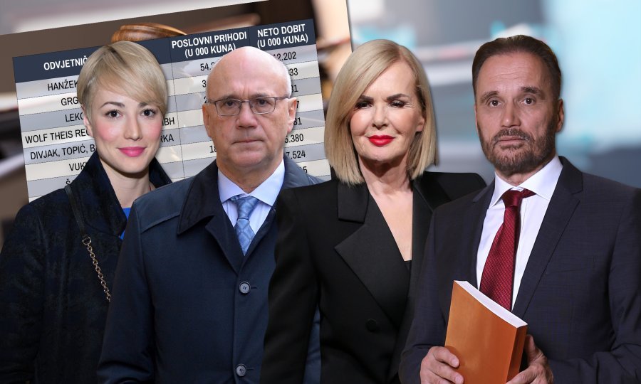 Dora Hanžeković, Veljko Miljević, Jadranka Sloković i Anto Nobilo