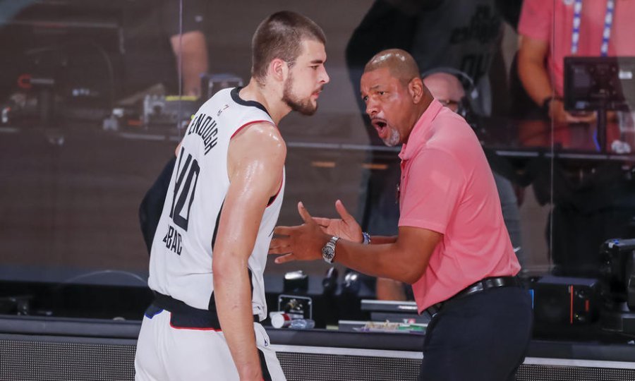 Doc Rivers i Ivica Zubac