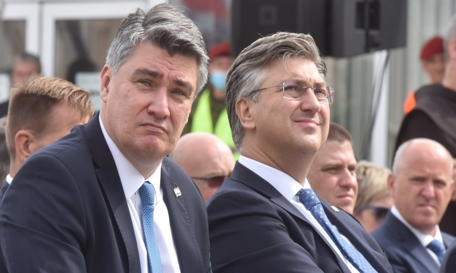 Zoran Milanović i Andrej Plenković - ilustracija