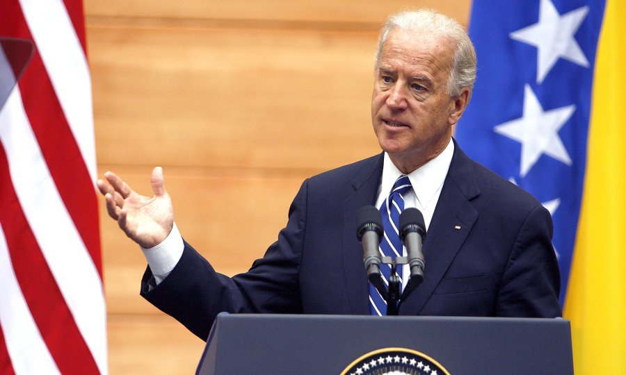 Joe Biden u Sarajevu 2009.