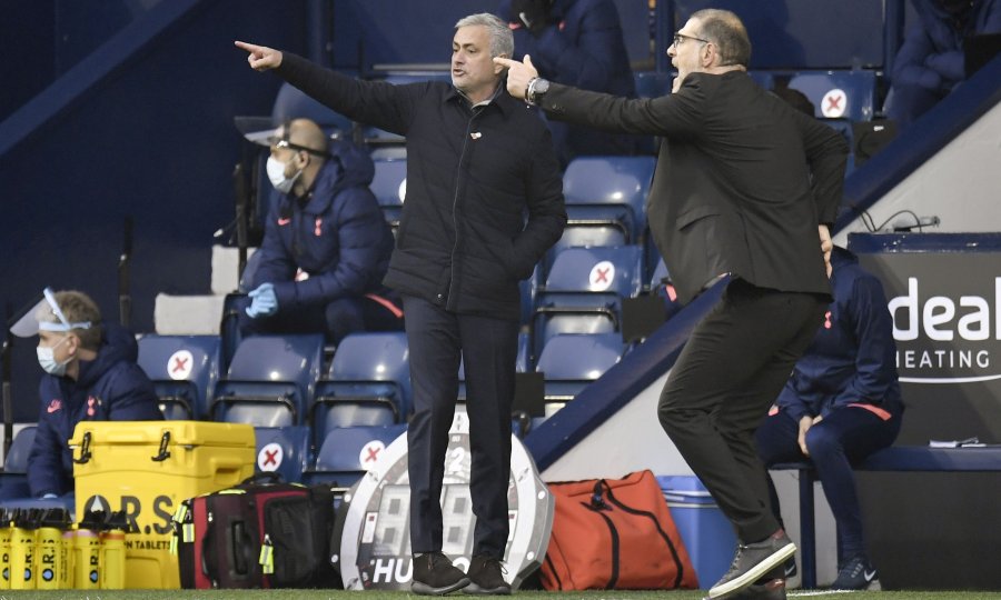 Slaven Bilić (desno) i Jose Mourinho
