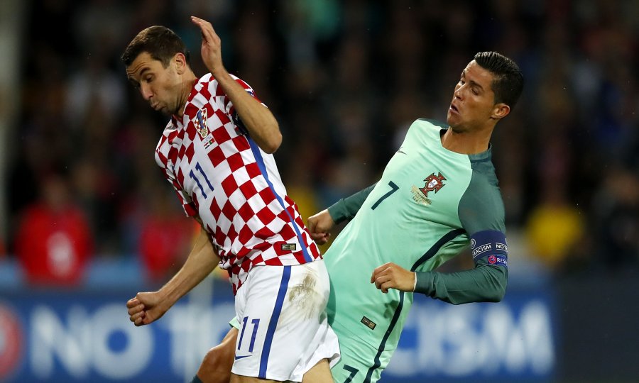 Darijo Srna i Cristiano Ronaldo