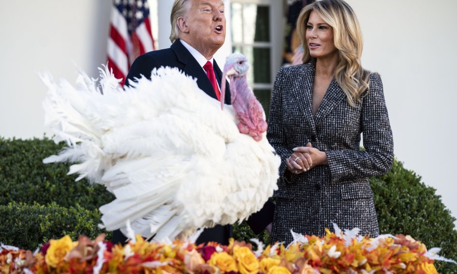 Purica s Donaldom i Melanijom Trump