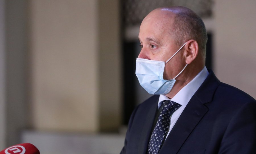 Branko Bačić nakon sjednice Kluba zastupnika HDZ-a, Predsjedništva HDZ-a i Nacionalnog vijeća