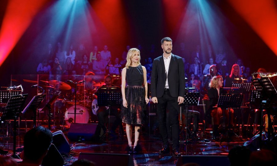Iva Šulentić i Ivan Vukušić, domaćini 'Voiceovog' koncerta u Tvornici
