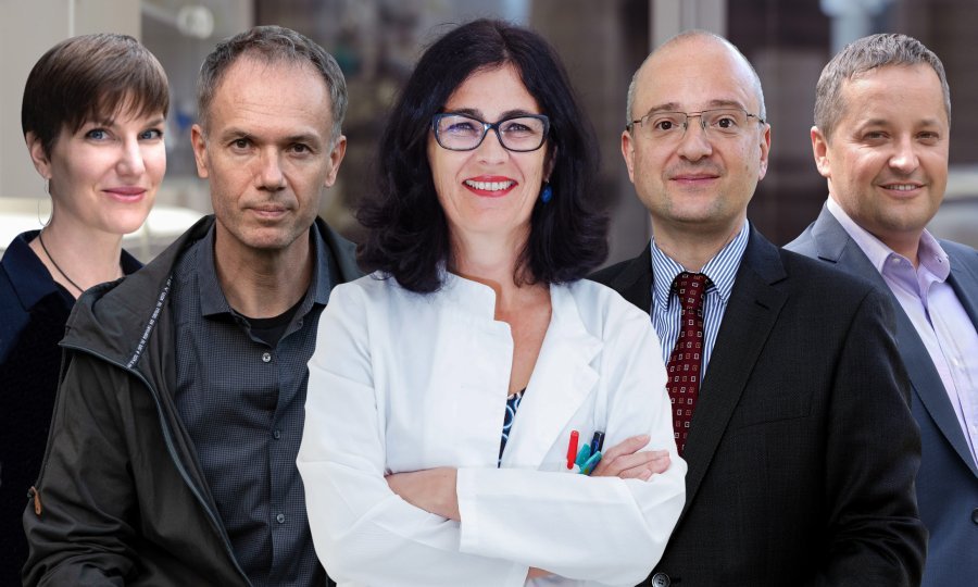 Petra Klepac, Nenad Ban, Andreja Ambriović Ristov, Igor Rudan, Branko Kolarić