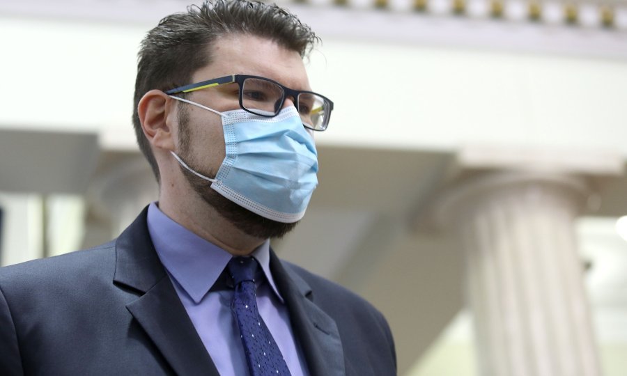 Peđa Grbin u Hrvatskom saboru