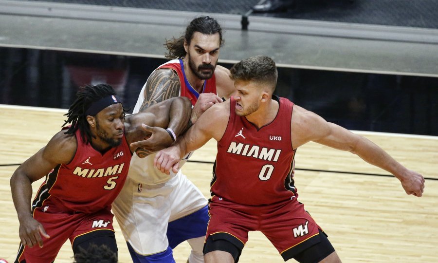 Detalj s utakmice Miami Heat - New Orleans Pelicans