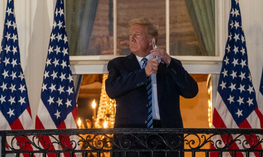 Donald Trump nakon povratka iz bolnice Walter Reed