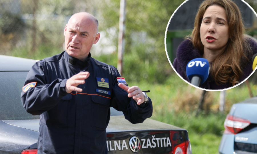 Damir Trut, ravnatelj Civilne zaštite, Marija Selak Raspudić