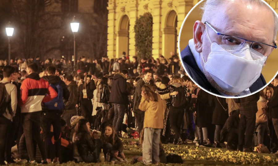 Okupljanje kod HNK / Davor Božinović