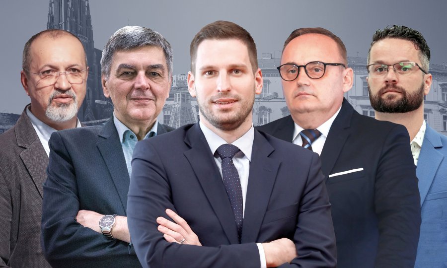 Goran Kušec, Vladimir Šišljagić, Ivan Radić, Berislav Mlinarević, Petar Kopunović Legetin