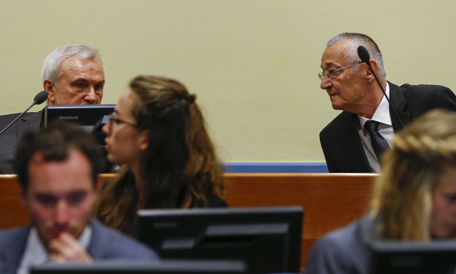 Jovica Stanišić i Franko Simatović na sudu u Den Haagu