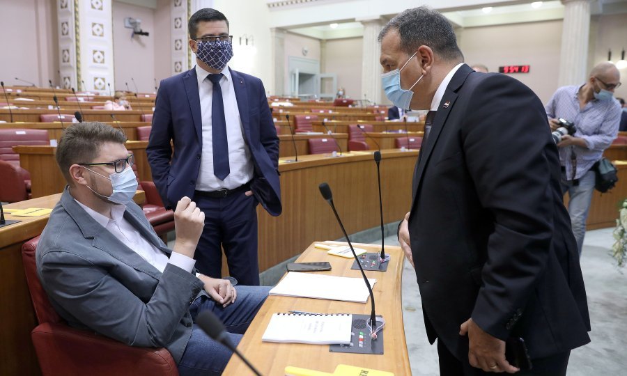 Peđa Grbin i Vili Beroš