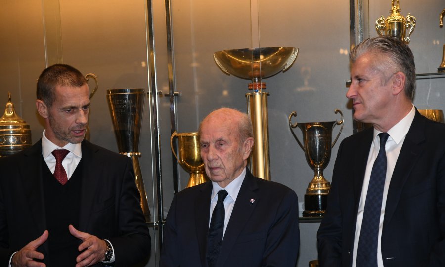 Aleksander Čeferin, Mirko Barišić i Davor Šuker