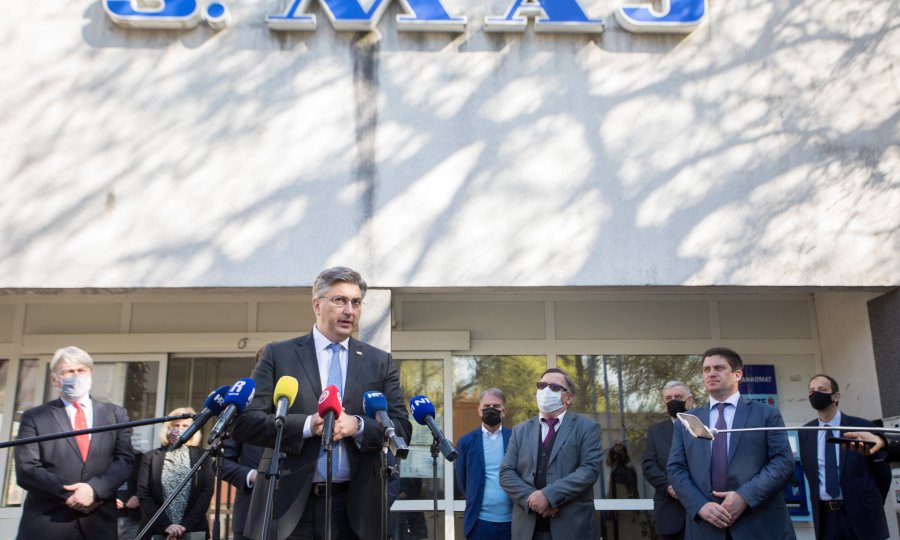 Andrej Plenković u Brodogradilištu 3. maj