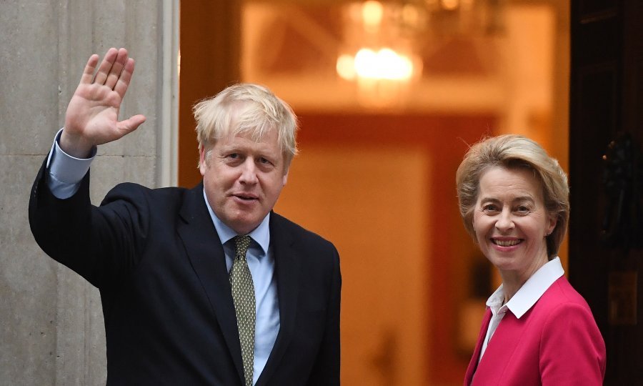 Britanski premijer Boris Johson i čelnica Europske komisije Ursula von der Leyen