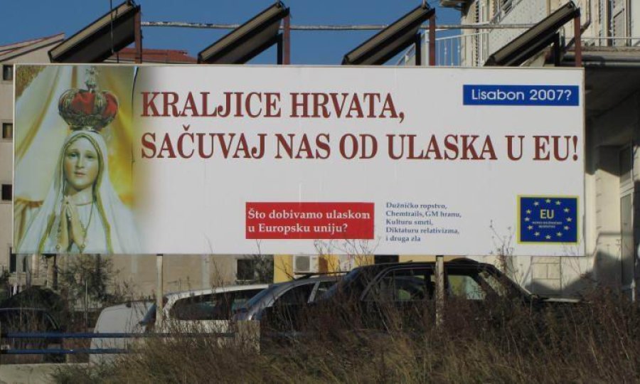 euroskeptični plakat europska unija
