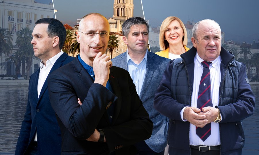 Ante Franić, Ivica Puljak, Vice Mihanović, Branka Ramljak, Željko Kerum