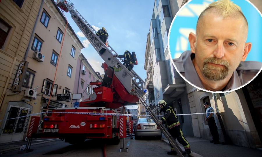 Riječki vatrogasci / Goran Hibler, predsjednik Sindikata vatrogasaca Rijeke