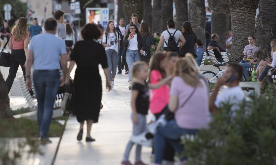 Svibanj na ulicama Splita znatno se razlikuje od prošlogodišnjeg