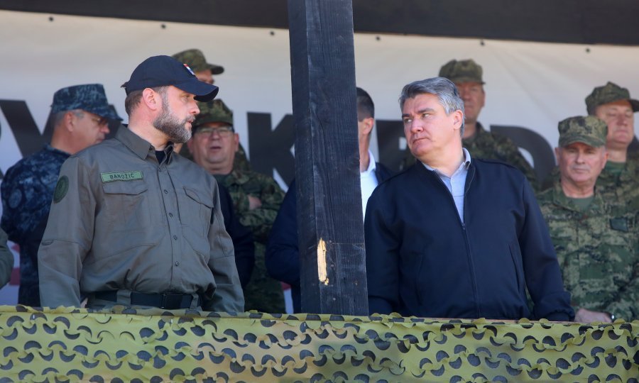 Mario Banožić i Zoran Milanović