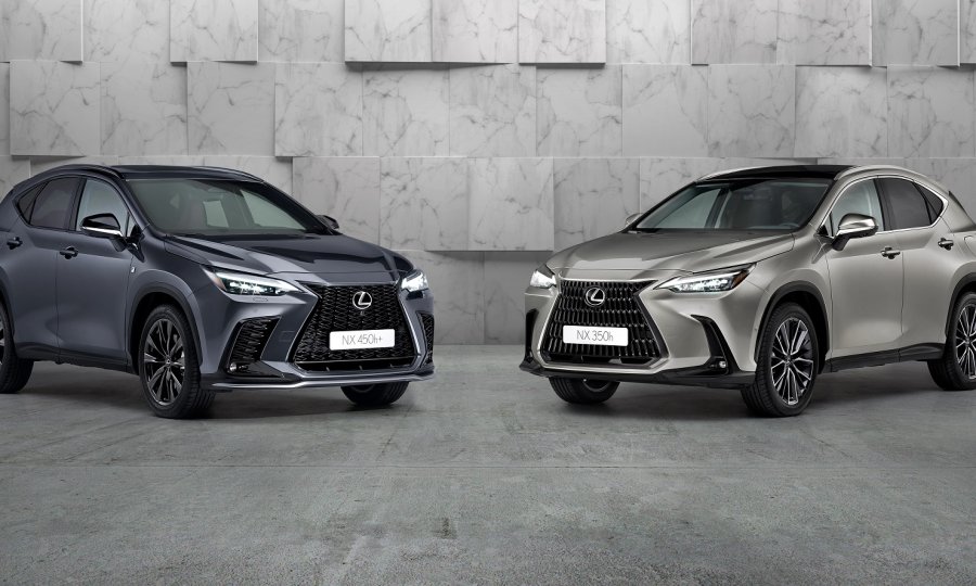 Lexus NX 350h i prvi plug-in hibrid NX 450h + (lijevo)