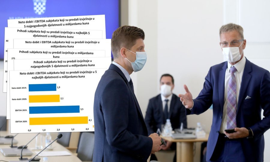 Ministar financija Zdravko Marić i guverner HNB-a Boris Vujčić