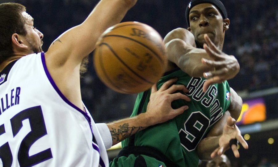 Rajon Rondo i Brad Miller